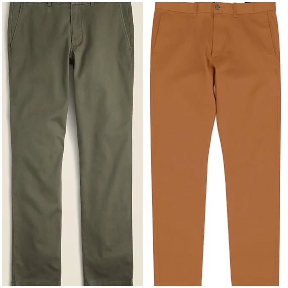 J Crew Men's Pants set of 2